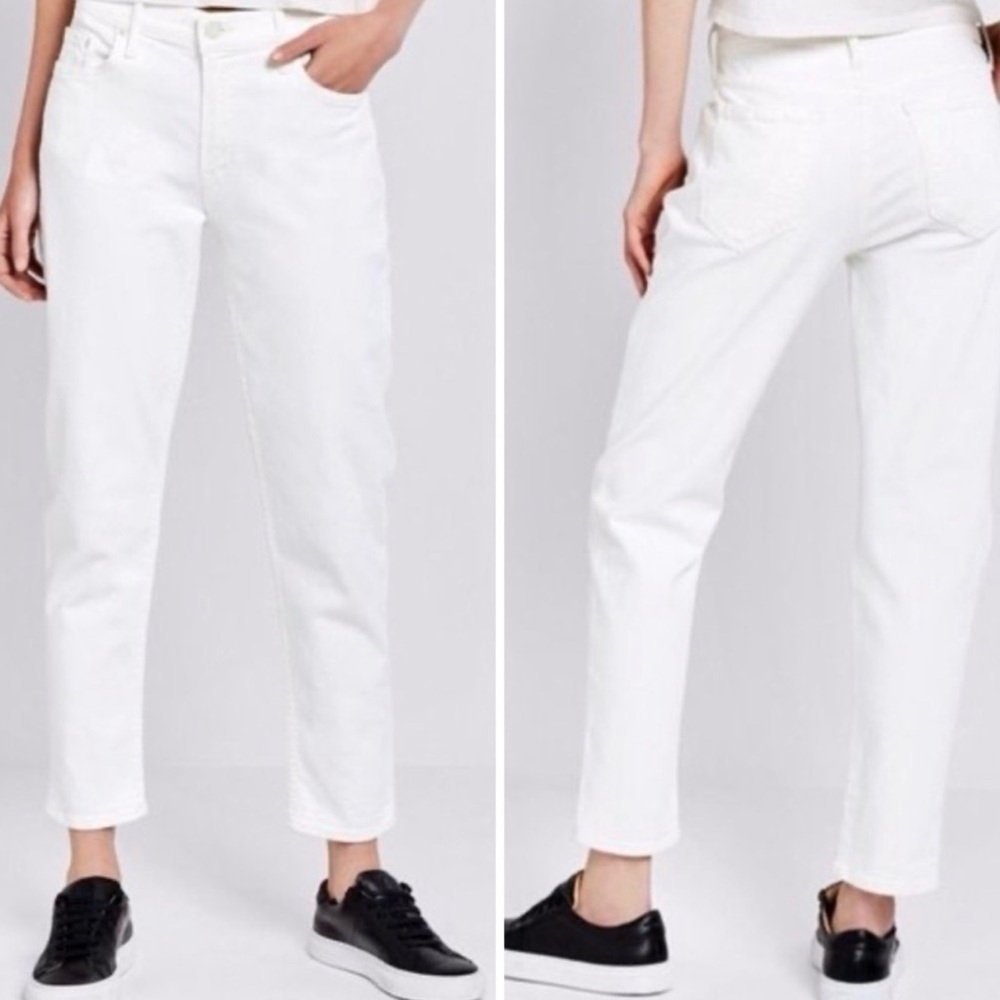 Mother The Dropout jeans in Whipping The Cream
